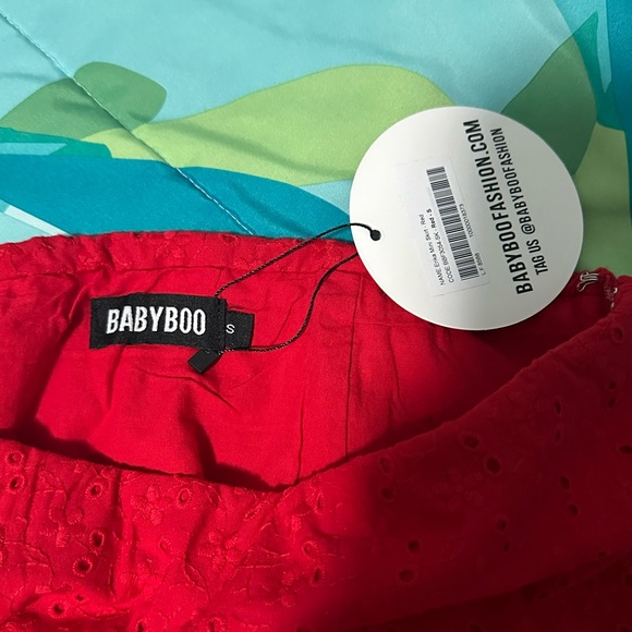 Babyboo Erika Set in Red, size Small - Picture 11 of 11